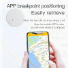 Portable Mini GPS Bluetooth Anti Lost Tracker For Old Men Kid Pet Bluetooth 5.0 Mobile Key Round Tracking Smart Finder Locator