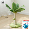 Cat Scratching Post for Cats Tree Catcus Cat Scratcher Posts Toy Cute Kitten Kitty Sisal Rope Scratch with Teaser Ball