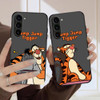 Matte Phone Case for Samsung Galaxy S23 S22 S21 S20 S10 4G S9 S8 Plus ULTRA 5G LITE Case Funda Capa Shell Cartoon Funny Tigger