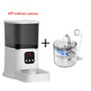 6L Smart Pet Feeder With Camera WIFI APP Real Time Remote Control Dispenser Automatic Induction Water Feeder For Cats Dogs Bowl