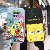 Funny Cartoon SpongeBob SquarePants Phone Case for Xiaomi Redmi Note 9T Note9t 5G Cute Patrick Star Silicone TPU Soft Back Cover