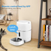 Tuya Wifi 6L Pet Automatic Feeder With Camera 1080P Timer Smart Life APP Remote Control Cat & Dog Food Storage Auto Feeder