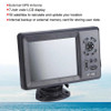 KP-708 7in Marine GPS Navigator Navigation Chart Plotter with Colorful LCD External GPS Antenna Transponder Combo Navigator