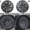 4PCS Wheel Caps For Tesla Model Y 2023 19Inch Hub Cap Performance Replacement Automobile Wheel Hubcap Full Rim Cover Accessories