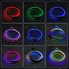 Vgetting Universal Car Ambient Lights LED Interior RGB Symphony Atmosphere Lamp USB APP Control Remote for Tesla Model 3 Y S X