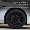 4PCS Hub Caps 18-Inch Hubcap Performance Replacement Wheel Cap Automobile Full Rim Cover for Tesla Model 3 2018-2023 Accessories