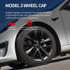 4PCS Hub Caps 18-Inch Hubcap Performance Replacement Wheel Cap Automobile Full Rim Cover for Tesla Model 3 2018-2023 Accessories