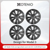 4PCS Hub Cap for Tesla Model 3/Y ,18inch/19inch Wheel Hubcap Performance Replacement Wheel Cap Automobile Hubcap Full Rim Cover