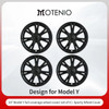 4PCS Hub Cap for Tesla Model 3/Y ,18inch/19inch Wheel Hubcap Performance Replacement Wheel Cap Automobile Hubcap Full Rim Cover