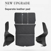 Leather Trunk Mats Fully Surrounded Waterproof Non-Slip Liner Custom Floor mat for Tesla Model Y 3 2017 to 2023 Car Accessories