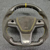 Matte Carbon Fiber Steering Wheel for Tesla Model 3 Model Y 2016 2017 2018 2019 2020 2021 2022 Customized Alcantara