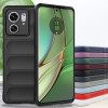 For Motorola Moto Edge 40 Cases Motorola Moto Edge 40 Cover Skin-Friendy Shockproof Silicone Protective Phone Back Cover