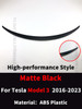 Rear Trunk Spoiler Wing Splitter For Tesla Model 3 Y