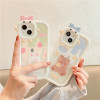 For OPPO Reno 8Z 7Z 7 6 8 Lite 5G Case Realme 8i 9i 8 10 Pro 5G C55 C21Y C25Y C25 C25S C15 C12 Case Cute Dog Pattern Clear Cover