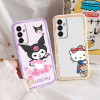 Sanrio Kuromi Melody Cover For Samsung Galaxy M13 4G Case Soft TPU Cartoon Anime Painted Coque For Samsung M 13 Cute Protective