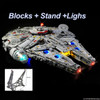 7541pcs Millennium Ship Falcon Building Blocks Compatible 75192 05132 Star Destroyer Bricks Christmas Birthday Gifts