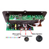 Woopker Bluetooth Audio Amplifier Board 120W Subwoofer Dual Microphone AMP Module for 4 ohms 8-12 inch Speaker 12/24V 110/220V