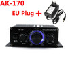 Woopker Sound Amplifier Channel 2.0 HIFI Bluetooth Amp Home Digital Audio 12V3A AK380 AK370 AK280 AK270 AK170 for Car Bass Trebl