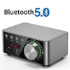 Mini Audio HiFi Bluetooth 5.0 Power Class D Amplifier Tpa3116 Digital Amp 50W*2 Home Audio Car Marine USB/AUX IN