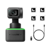 Insta360 Link - 4K Webcam with 1/2" Sensor, AI Tracking, Gesture Control, HDR, Noise-Canceling Microphones, Specialized Modes