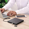 External CD/DVD Drive USB 3.0 Type-C 6 in 1 DVD Drive PlayerOptical Drive With SD/TF & USB3.0 Slots Optical Drives For PC Laptop