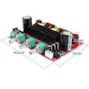 TPA3116D2 Channel 2.1 Digital Subwoofer Power Amplifier Board Module XH-M139 12V - 24V 2 * 50W + 100W