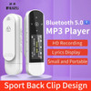 RUIZU 2023 New X69 Bluetooth MP3 Player USB Music Player Mini Portable Clip Sports Walkman Support FM Recorder Clock Pedometer