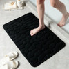 Xiaomi Youpin Bathroom Bath Mat Non-slip Carpets 3D Cobblestone Embossed Memory Foam Pads Bathroom Living Room Floor Mat