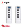 TUYA ZigBee smart house Wireless Scene Switch 4 Gang Remote Portable Tuya Zigbee Hub Required No limit to Control Devices