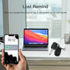 MFI Rated Bluetooth 4.0 GPS Positioning Tracker Smart Locator for iPhone Apple Find My Bag Wallet Pads Keys Finder Itag Device