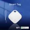 MFI Rated Bluetooth 4.0 GPS Positioning Tracker Smart Locator for iPhone Apple Find My Bag Wallet Pads Keys Finder Itag Device
