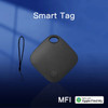 MFI Rated Bluetooth 4.0 GPS Positioning Tracker Smart Locator for iPhone Apple Find My Bag Wallet Pads Keys Finder Itag Device