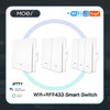 WiFi Smart Wall Light Switch RF433 Push Button Transmitter Smart life Tuya App Remote Control Works with Alexa Google Home