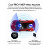 Adas Android Rear View Mirror Dvr Dual Lens Driving Recorder