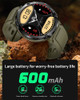 ChiBear Bluetooth Call Men Smart Watch 600 mAh Large Battery 1.6"400*400 HD colour screen IP68 Waterproof Screen Smartwatch Man