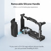 SmallRig for Sony ZV-E10 Cage with Silicone Grip and Built-in Quick Release Plate for Arca-Swiss Cage Rig Kit w Cold Shoe 3538