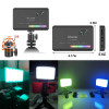 Ulanzi VL120 RGB LED Video Light Camera Light Full Color Rechargeable 3100mAh Dimmable 2500-9000K Panel Light Photo Studio Lamp