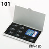 12 Slots Waterproof SD Card Case Micro SD Card Holder