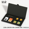 12 Slots Waterproof SD Card Case Micro SD Card Holder