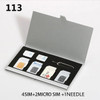 12 Slots Waterproof SD Card Case Micro SD Card Holder