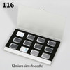 12 Slots Waterproof SD Card Case Micro SD Card Holder