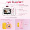 Instant Photo Camera Kids Camera Pictures For Children with Thermal Printing Paper Toys For Girls Gift 2.7k Photographic Cameras