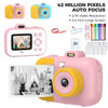 Instant Photo Camera Kids Camera Pictures For Children with Thermal Printing Paper Toys For Girls Gift 2.7k Photographic Cameras