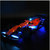 NEW Technical With lighting 42141 McLarens Formula 1 Race Car F1 Car Model Buiding Kit Block Toys for kids Birthday gift