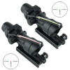 ACOG 4X32 Scope Fiber Optics Illuminated Riflescope Hunting Airsoft Rifle Red Green Dot Sight 20mm Rail
