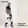 VECTOR Ski Wear Women Man Hooded Sweater Reflective