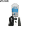 XCMAN Alpine Ski Snowboard Hard Aluminum Racing Side Bevel Angle File Guide CNC Made With Clamp Device and File