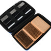 XCMAN Ski Snowboard Waxing & Tuning Complete Brush Kit - Nylon,Brass,Horsehair Brush Metal Scraper Wax Scraper and PTEX Flate Fi