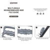 XCMAN Ski Snowboard Side Bevel File Guide Edge Tuner Tool Multi angle 87 88 89 90 with a File