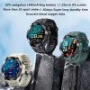 2023 GPS Track Smart Watch Men Military Waterproof Long Battery Life Tactical SmartWatch Blood Oxygen For Samsung IPhone Huawei